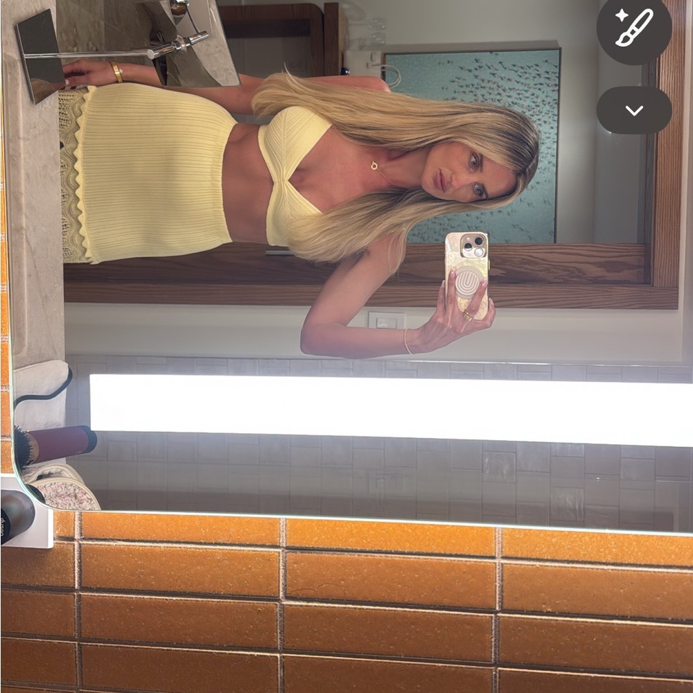 Meshki Yellow Maxi Dress
